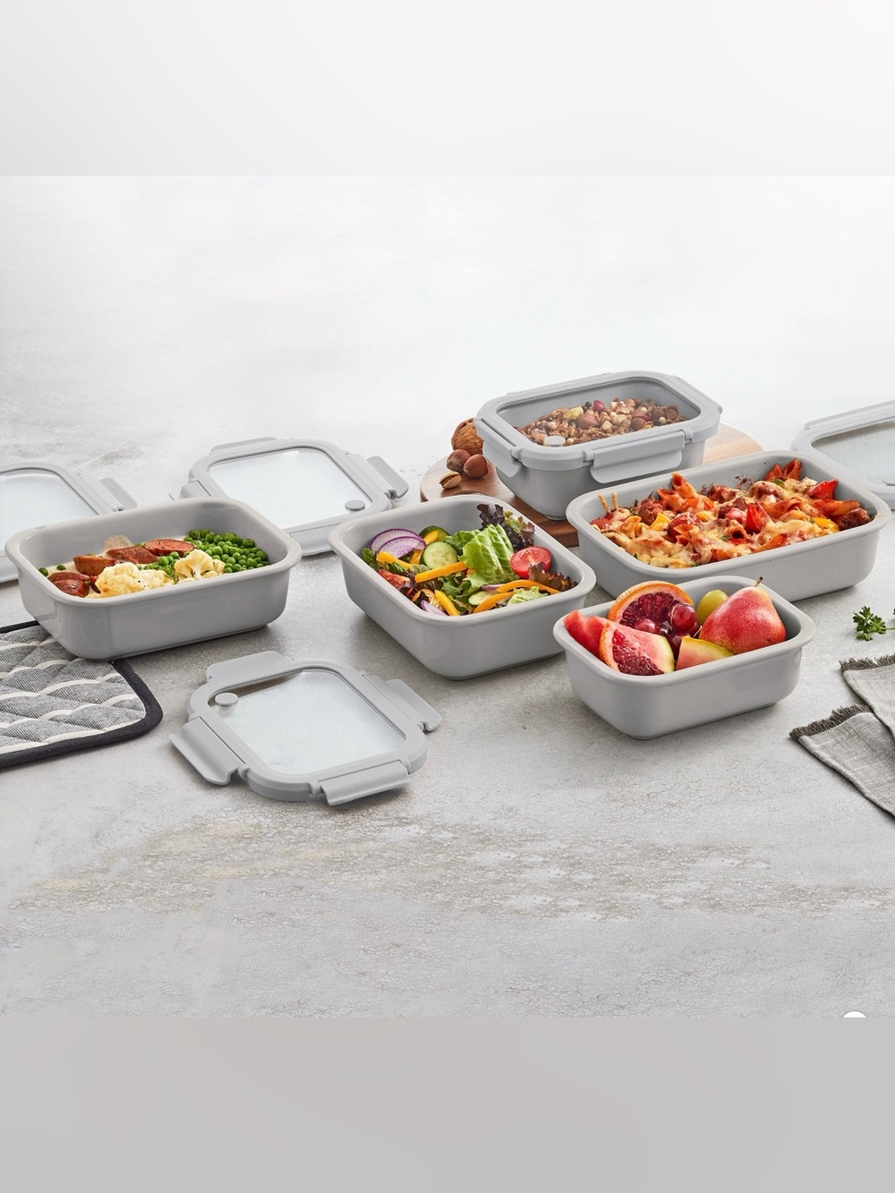 Sardine & Co 10 pc Ceramic Food Storage Set